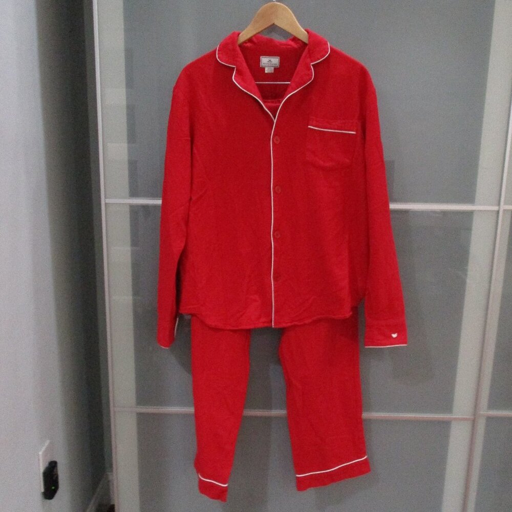 Petite Plume Long Sleeve Shirt / Pants Flannel Pajama Set